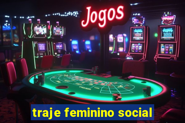 traje feminino social